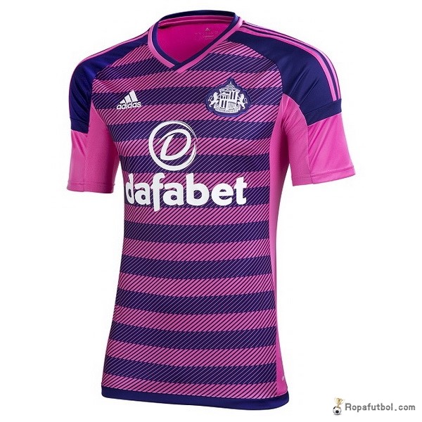 Camiseta Sunderland Replica Tercera Ropa 2016/17 Rosa